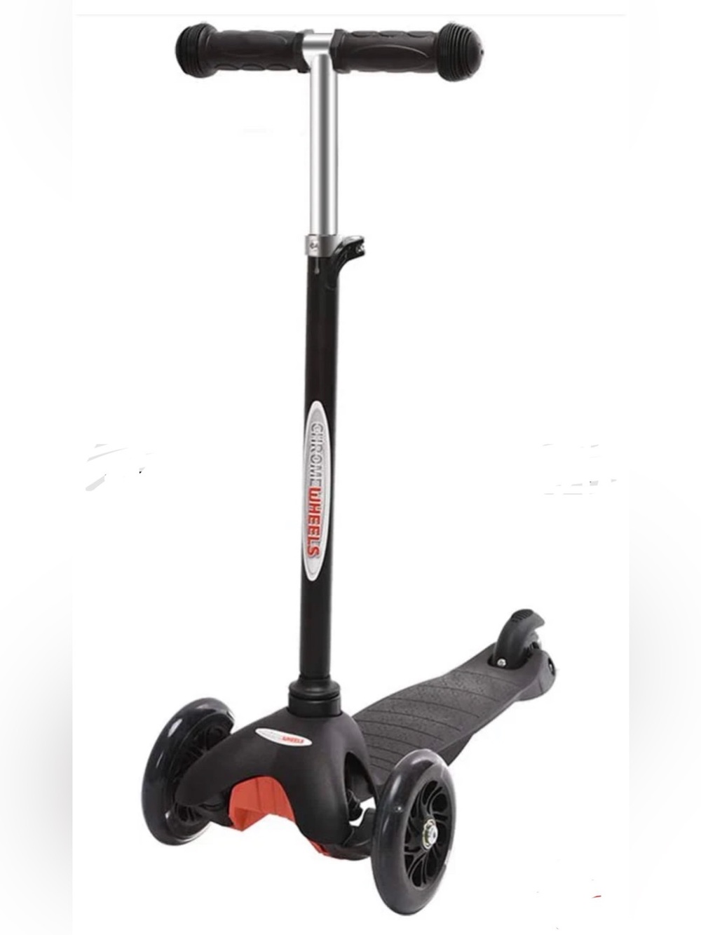 Kids 3-Wheel Light-Up Scooter - Black with Rainbow LED Wheels New in Box! - Picture 3 of 11